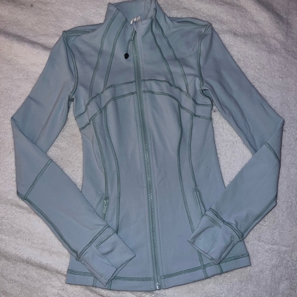 Lululemon Athletica Soft Baby blue align zip up sweatshirt - Picture 1 of 6